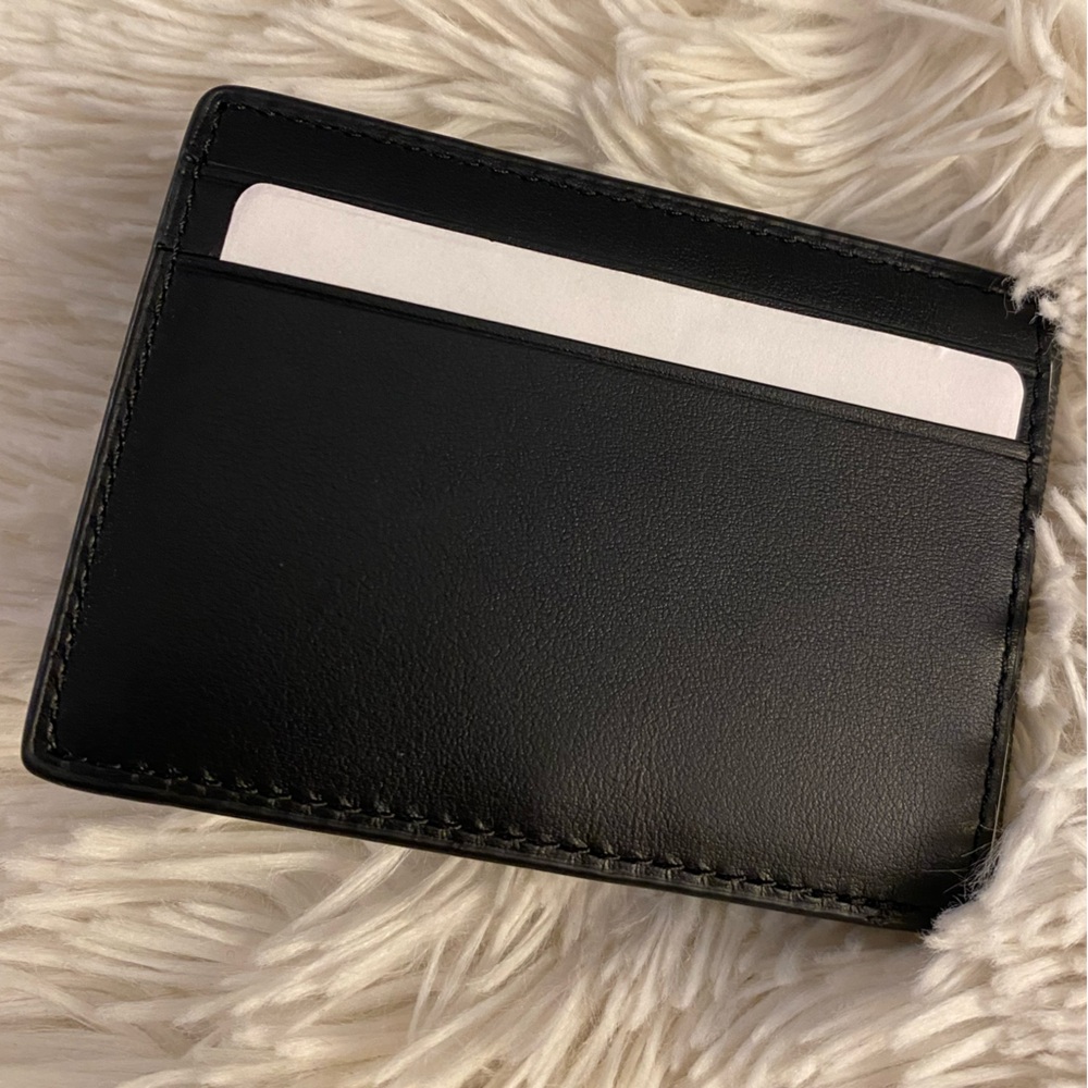 Coach Black Monogram Bifold Wallet - Picture 5 of 6